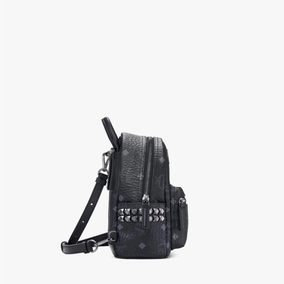 MCM Stark Bebe Boo Backpack in Visetos - Picture 6 of 6